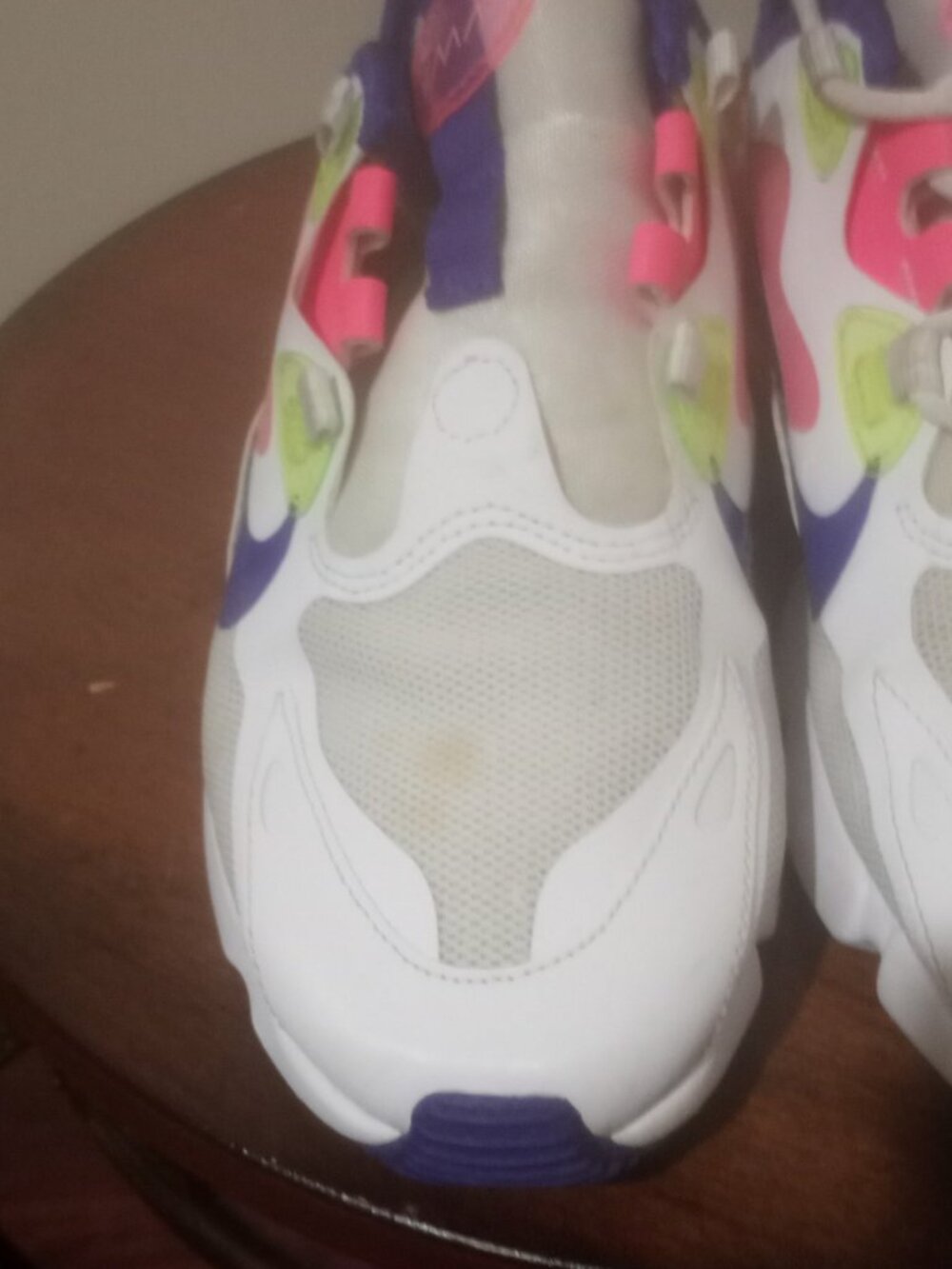 Nike Air Max Shoes Womens Size 6.5 White Multicolor Mesh Sneakers CZ0436-100 - Picture 14 of 15